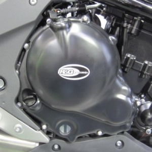 Kawasaki ER-6 (2006-2015) R&G Engine Case Cover Kit (2pc) - KEC0036BK