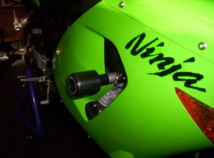 Kawasaki ZX-6R (2005-2006) R&G Classic Style Crash Protectors