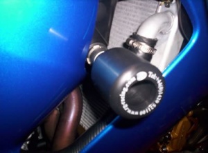 Kawasaki ZX-6R (2005-2006) R&G Classic Style Crash Protectors