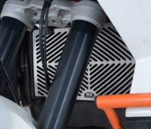 KTM 990 Adventure (All Years) R&G Stainless Steel Radiator Guard - SRG0011SS