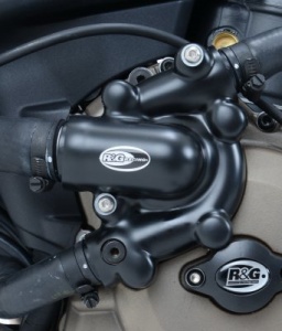 Ducati Monster 1200S (2014-2016) R&G Engine Case Cover Kit (2pc) - KEC0069BK