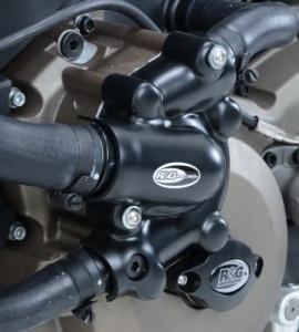 Ducati Monster 1200S (2014-2016) R&G Engine Case Cover Kit (2pc) - KEC0069BK