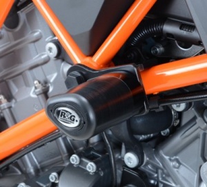 KTM 1290 Super Duke R (2014-2019) R&G Aero Style Crash Protectors - CP0367BL/WH