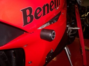 Benelli Tornado RS (All) R&G Classic Style Crash Protectors - CP0175BL