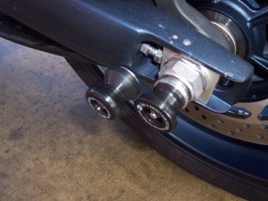 Yamaha MT-01 (All Years) R&G Spindle Sliders - SS0015BK