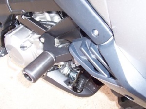 Suzuki DL1000 V-Strom (2006-2013) R&G Classic Style Crash Protectors - CP0187BL