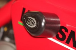 Ducati 1198S (2009-2011) R&G Aero Style Crash Protectors - CP0196BL/WH