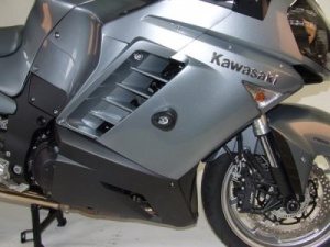 Kawasaki GTR1400 Concours (2007-2009) R&G Aero Style Crash Protectors - CP0213BL