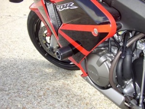 Honda CBR600RR (2003-2006) R&G Classic Style Crash Protectors - CP0099BL