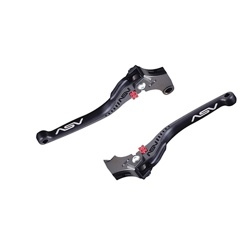 Machine Motorcycle Brake Levers for Du-Cati Super-Sport/S 2017 CNC Long Or Short Motorcycle Aluminum Alloy Brake Clutch Levers Customizable Laser Logo Color : A-A 