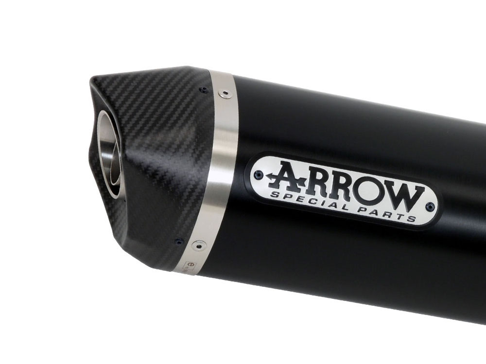 BMW F900R (2020-2024) Arrow Indy Race Carbon Cap Exhaust ...