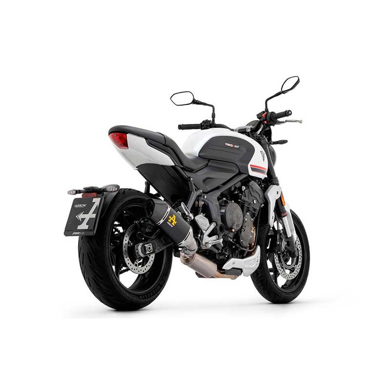 Triumph Trident 660 (20212022) Arrow Veloce Full Exhaust System spengineering.co.uk
