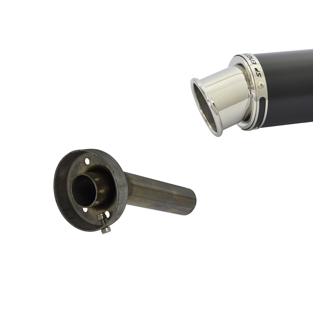 60mm Angled Exhaust Baffles/ DB Killers spengineering.co.uk