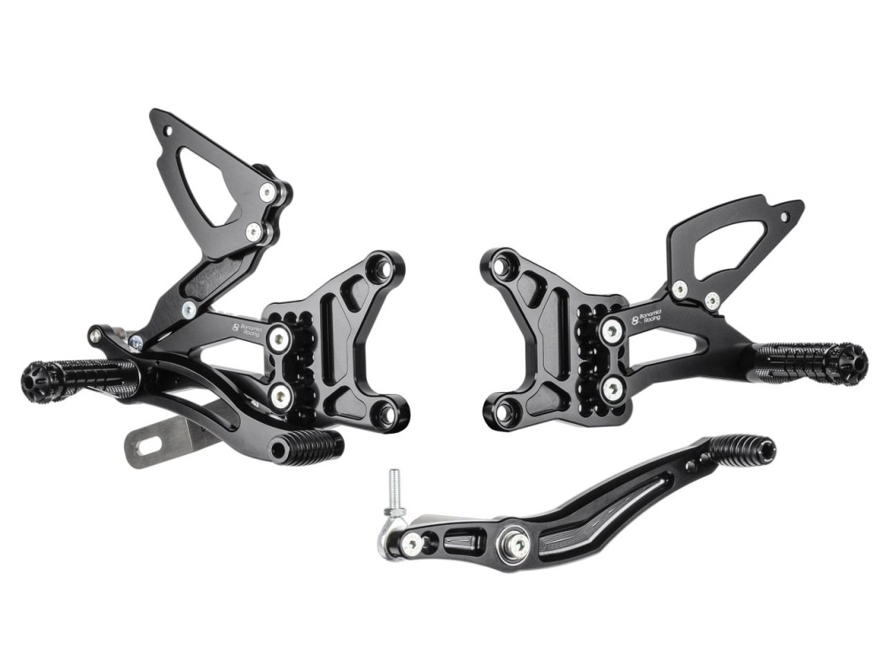 Yamaha R6 Gold Rear Set Yamaha YZF-R6 (2006-2016) Bonamici Rear Sets - spengineering.co.uk