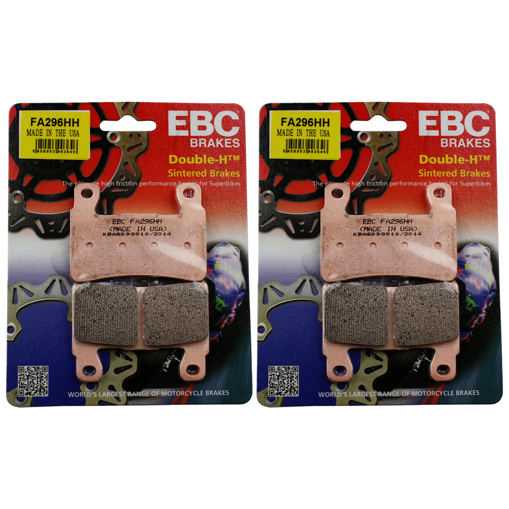 Kawasaki ZX6R (20172018) EBC Double H Front Brake Pads FA296HH