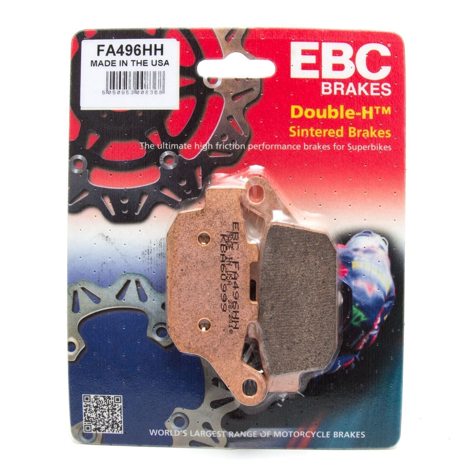 EBC HH Rear Brake Pads Fits Suzuki 2004 2005 GSXR 600 750 FA254HH