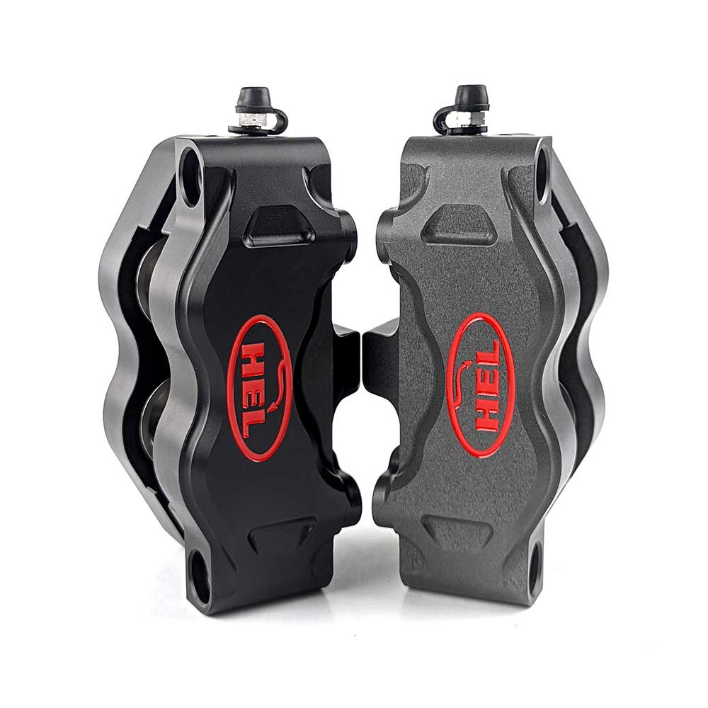 HEL Solid Billet 4 Piston Radial Front Brake Caliper spengineering.co.uk