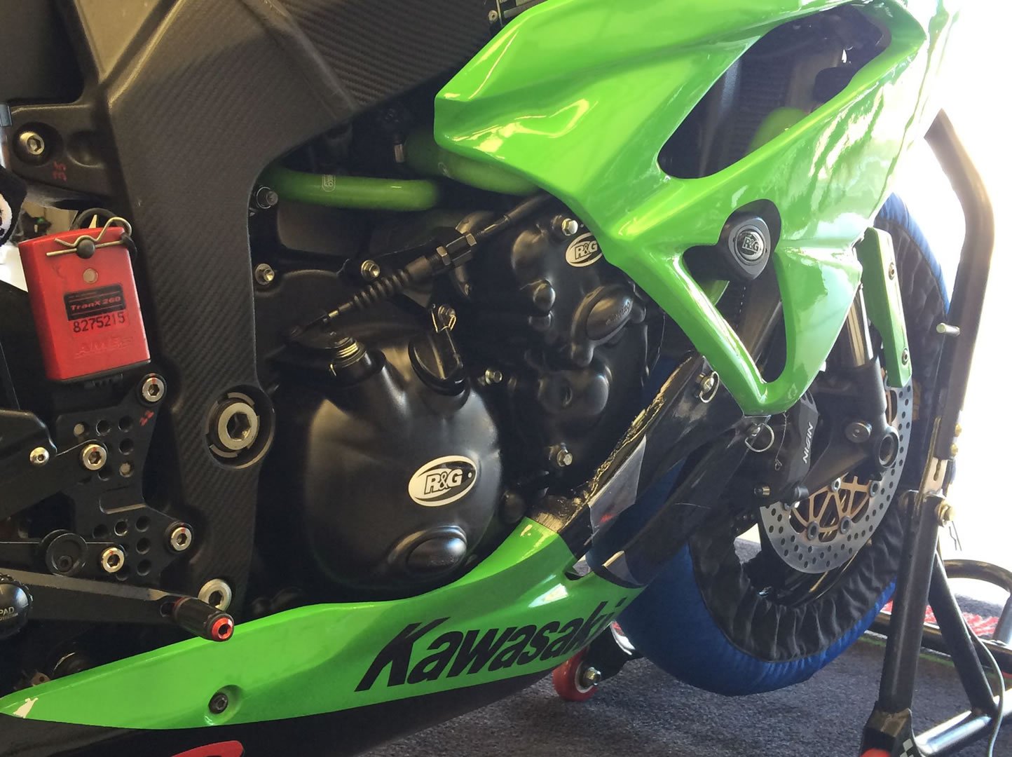 Kawasaki ZX6R (20092017) R&G Engine Case Cover Race Kit (3pc