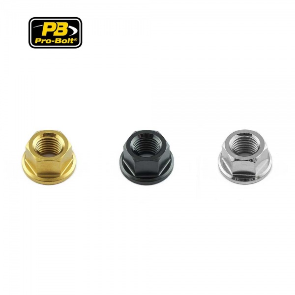 Racing Rear Sprocket Nuts Fit For Kawasaki Ninja ZX 6R ZX 7R ZX 9R