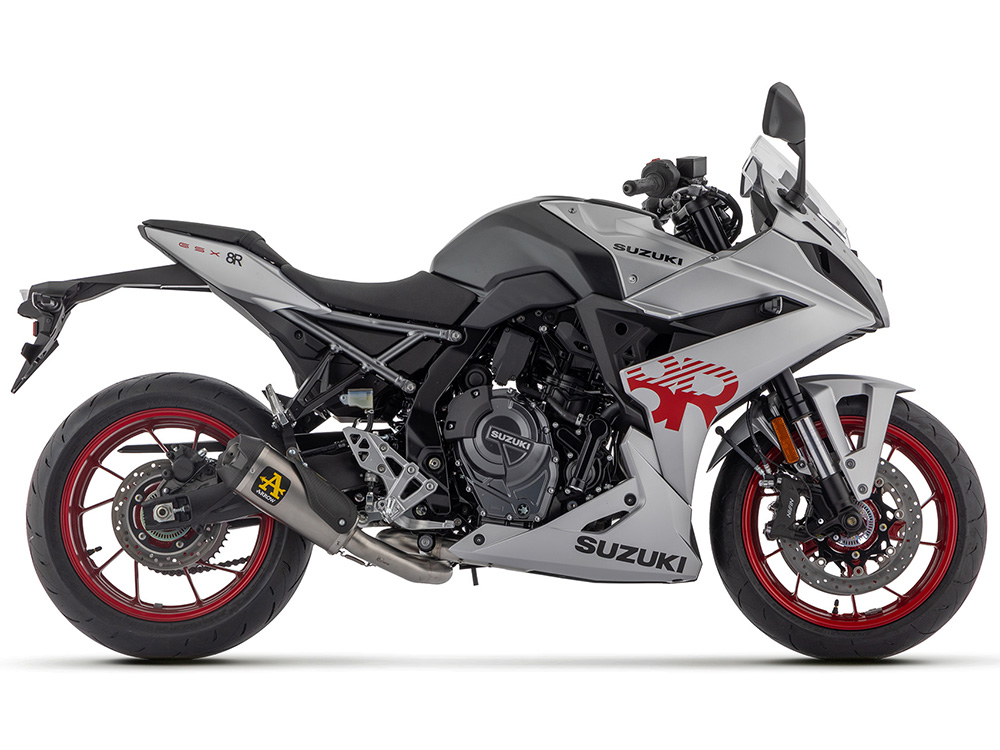 Suzuki GSX8R (2024+) EURO 5+ Arrow Full Exhaust System Titanium