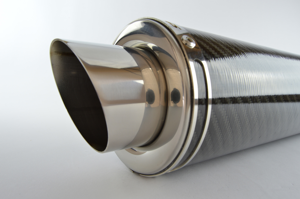 Triumph Speed Triple (11-15) Round Moto GP XLS Carbon Fibre Exhausts ...