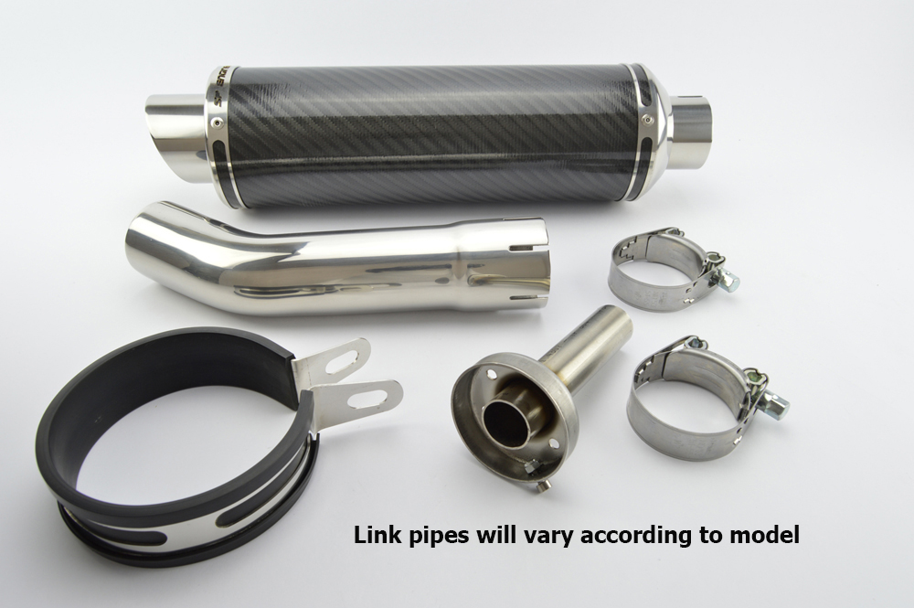 Triumph Speed Triple (11-15) Round Moto GP XLS Carbon Fibre Exhausts ...