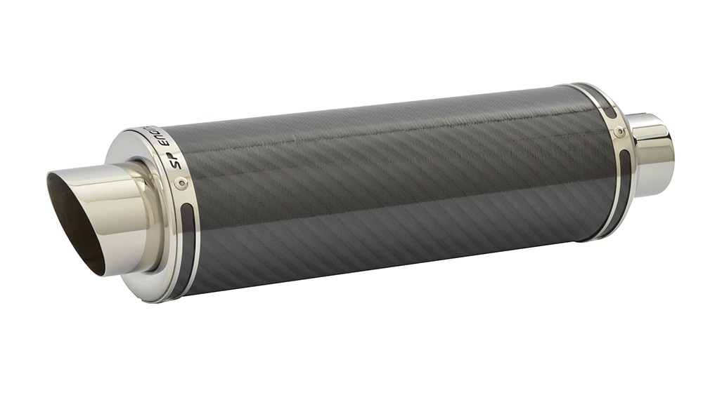 Triumph Speed Triple (11-15) Round Moto GP XLS Carbon Fibre Exhausts ...