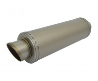 SP Engineering 50.9mm Slip On Round GP-R 300 Plain Titanium Exhaust