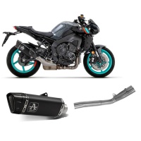 Yamaha MT-10 (2022-2023) Arrow Titanium Decat Exhaust - Pista Dark