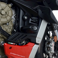 Ducati Streetfighter V4 / S (2020-2022) R&G Aero Style Crash Protectors - CP0496BL