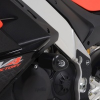 Aprilia RSV4 1100 Factory (2021-2022) R&G Aero Style Crash Protectors - CP0231BL/WH