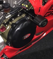 Ducati 1299 Panigale (2015-2019) R&G Aero Style Crash Protectors (Non Drill) - CP0389BL/WH