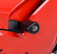 Ducati Panigale V4 / S / Speciale (2017-2019) R&G Aero Style Crash Protectors (Drill Kit) - CP0442BL/WH
