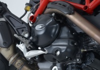 Ducati Hypermotard 821 (2013-2014) R&G Engine Case Cover Kit (2pc) - KEC0053BK