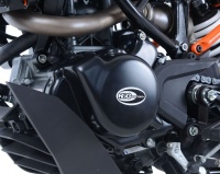 KTM 200 Duke (2017-2018) R&G Engine Case Cover Kit (2pc) - KEC0106BK