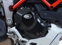 Ducati Multistrada 1260 / S (2018-2020) R&G Engine Case Cover Kit (2pc) - KEC0114BK
