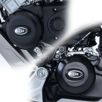 Honda CB125R (2018-2020) R&G Engine Case Cover Kit (2pc) - KEC0118BK
