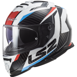 LS2 Storm Helmet - Racer Blue/Red