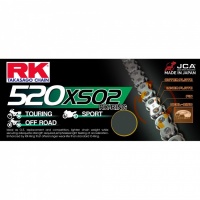 RK XSO 520 PRO X Ring Black Steel Chain