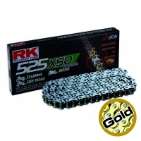 RK XSO 525 PRO X Ring Gold Chain
