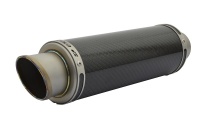 Honda CB300R (2018-2019) Round GP-R Stubby Carbon Fibre Exhaust