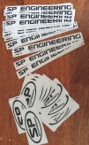 SP Engineering Sticker Kit