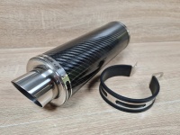 Carbon Moto GP XLS Exhaust - 50.9mm / 2'' Slip on - Clearance