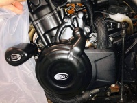 Honda CB400X (2019-2020) R&G Engine Case Cover Kit (2pc) - KEC0123BK