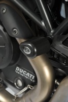 Ducati Diavel (2011-2018) R&G Aero Style Crash Protectors - CP0286BL