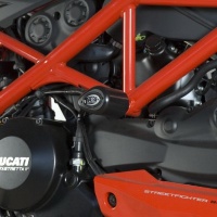 Ducati Streetfighter 848 (2012-2015) R&G Aero Style Crash Protectors - CP0310