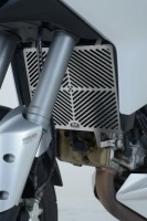 Ducati Multistrada 1200 & 1200S (2010-2014) R&G Stainless Steel Radiator Guard - SRG0002SS