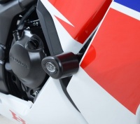 Honda CBR300R (2014-2020) R&G Aero Style Crash Protectors (Non Drill) - CP0375BL/WH
