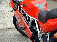 Ducati 750SS (1991-1993) R&G Classic Style Crash Protectors - CP0074BL
